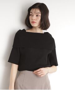 THE SHOP TK / ザ ショップ ティーケー ニット・セーター | オフショルダーニット【洗濯機OK】