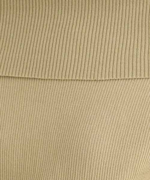 THE SHOP TK / ザ ショップ ティーケー ニット・セーター | オフショルダーニット【洗濯機OK】 | 詳細12