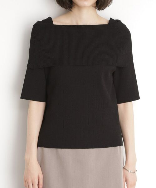 THE SHOP TK / ザ ショップ ティーケー ニット・セーター | オフショルダーニット【洗濯機OK】 | 詳細13