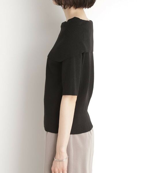 THE SHOP TK / ザ ショップ ティーケー ニット・セーター | オフショルダーニット【洗濯機OK】 | 詳細14