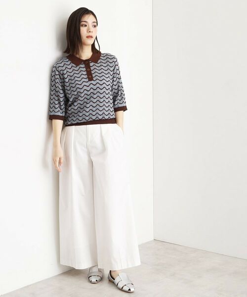 THE SHOP TK / ザ ショップ ティーケー ニット・セーター | ニットポロシャツ【洗濯機/アソート展開】 | 詳細12