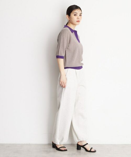 THE SHOP TK / ザ ショップ ティーケー ニット・セーター | ニットポロシャツ【洗濯機/アソート展開】 | 詳細24