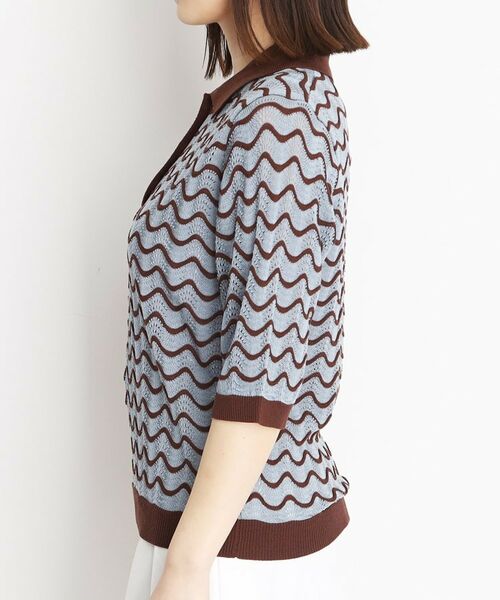 THE SHOP TK / ザ ショップ ティーケー ニット・セーター | ニットポロシャツ【洗濯機/アソート展開】 | 詳細27