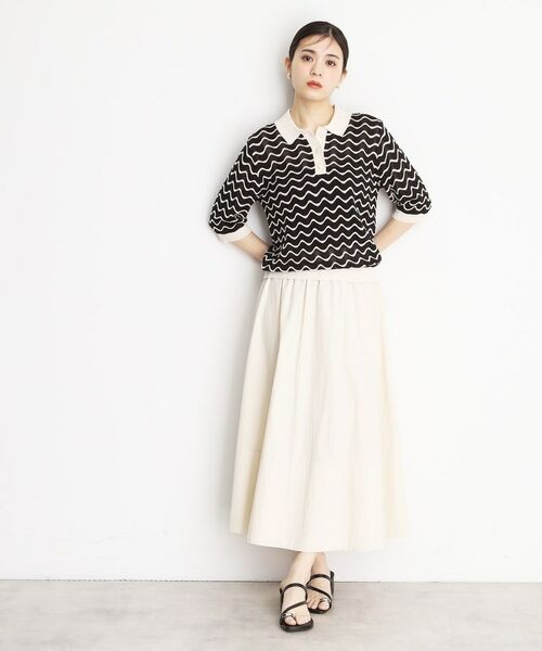 THE SHOP TK / ザ ショップ ティーケー ニット・セーター | ニットポロシャツ【洗濯機/アソート展開】 | 詳細8