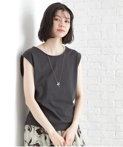 THE SHOP TK / ザ ショップ ティーケー キャミソール・チューブトップ | 前後2WAYワイドリブタンク【洗濯機OK】