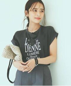 THE SHOP TK / ザ ショップ ティーケー Tシャツ | アソートプリントTシャツ【防シワ／接触冷感／UV／洗濯機OK】