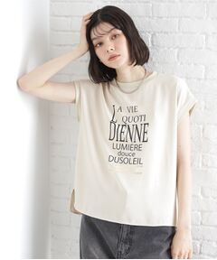 THE SHOP TK / ザ ショップ ティーケー Tシャツ | アソートプリントTシャツ【防シワ／接触冷感／UV／洗濯機OK】