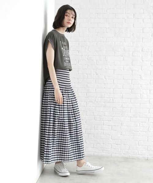 THE SHOP TK / ザ ショップ ティーケー Tシャツ | アソートプリントTシャツ【防シワ／接触冷感／UV／洗濯機OK】 | 詳細15