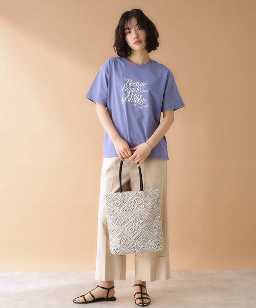 THE SHOP TK / ザ ショップ ティーケー Tシャツ | ロゴアソートTシャツ【接触冷感/UVケア/洗濯機OK】 | 詳細11