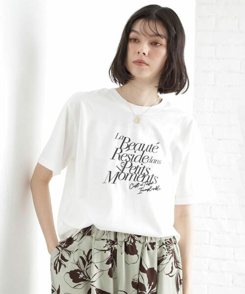 THE SHOP TK / ザ ショップ ティーケー Tシャツ | ロゴアソートTシャツ【接触冷感/UVケア/洗濯機OK】 | 詳細12