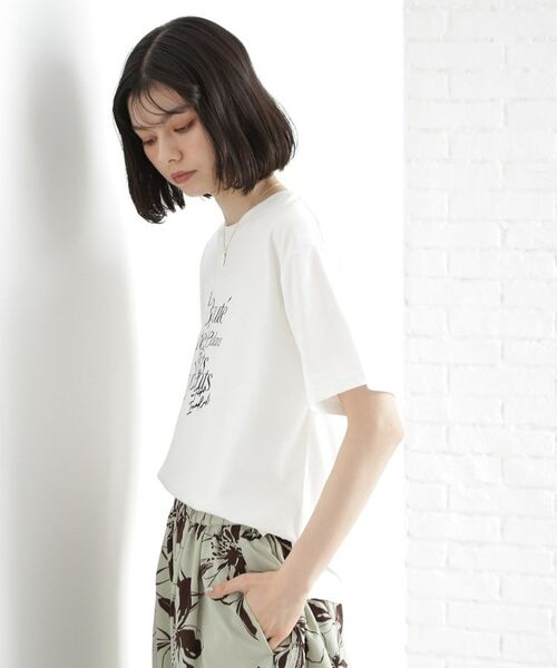 THE SHOP TK / ザ ショップ ティーケー Tシャツ | ロゴアソートTシャツ【接触冷感/UVケア/洗濯機OK】 | 詳細13