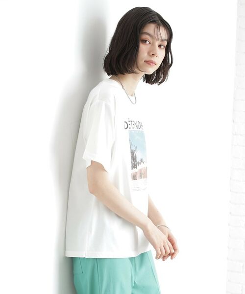 THE SHOP TK / ザ ショップ ティーケー Tシャツ | ロゴアソートTシャツ【接触冷感/UVケア/洗濯機OK】 | 詳細28