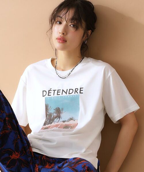 THE SHOP TK / ザ ショップ ティーケー Tシャツ | ロゴアソートTシャツ【接触冷感/UVケア/洗濯機OK】 | 詳細3