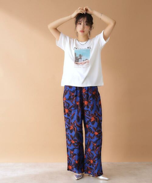 THE SHOP TK / ザ ショップ ティーケー Tシャツ | ロゴアソートTシャツ【接触冷感/UVケア/洗濯機OK】 | 詳細5