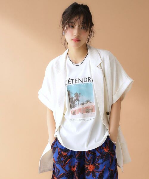 THE SHOP TK / ザ ショップ ティーケー Tシャツ | ロゴアソートTシャツ【接触冷感/UVケア/洗濯機OK】 | 詳細6