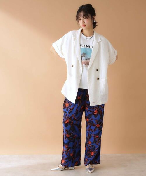 THE SHOP TK / ザ ショップ ティーケー Tシャツ | ロゴアソートTシャツ【接触冷感/UVケア/洗濯機OK】 | 詳細7