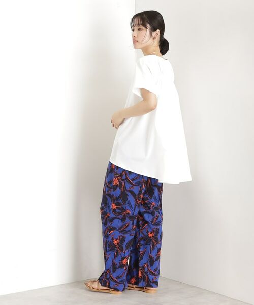 THE SHOP TK / ザ ショップ ティーケー チュニック | 切替バックギャザーチュニック【洗濯機OK/接触冷感/UV】 | 詳細2