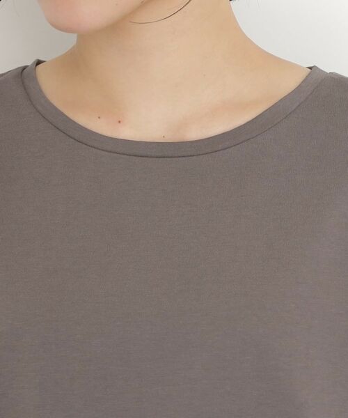 THE SHOP TK / ザ ショップ ティーケー チュニック | 切替バックギャザーチュニック【洗濯機OK/接触冷感/UV】 | 詳細20