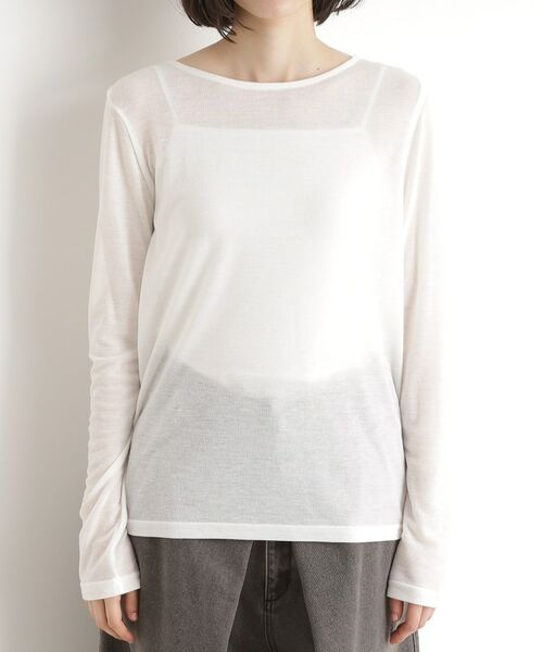 THE SHOP TK / ザ ショップ ティーケー その他トップス | シアーフライスセットビスチェ【洗える】 | 詳細12