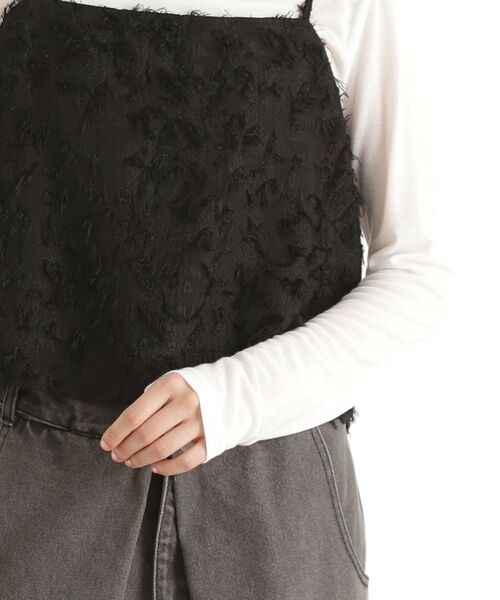 THE SHOP TK / ザ ショップ ティーケー その他トップス | シアーフライスセットビスチェ【洗える】 | 詳細17