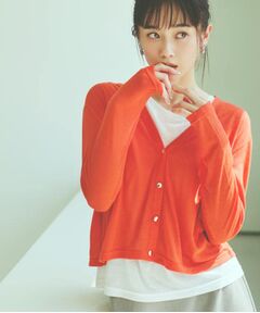 THE SHOP TK / ザ ショップ ティーケー その他トップス | シアーカーデ＆タンクトップ【セットアイテム/洗える】