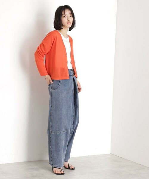 THE SHOP TK / ザ ショップ ティーケー その他トップス | シアーカーデ＆タンクトップ【セットアイテム/洗える】 | 詳細16