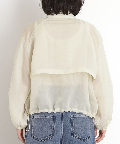 THE SHOP TK / ザ ショップ ティーケー レザーブルゾン・ジャケット | シアースタンドカラーブルゾン【洗える】 | 詳細22