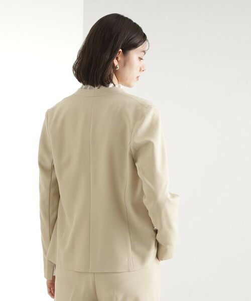 THE SHOP TK / ザ ショップ ティーケー ノーカラージャケット | 【セットアップ可】ノーカラージャケット | 詳細6