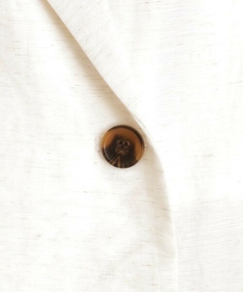 THE SHOP TK / ザ ショップ ティーケー テーラードジャケット | リネン混半袖テーラージャケット【洗える/セットアップ可】 | 詳細13