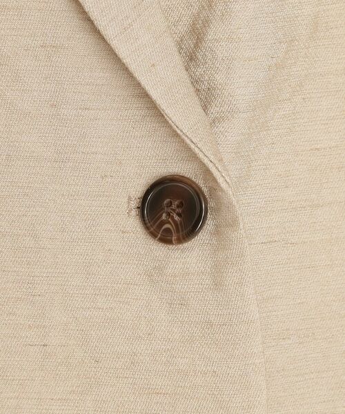 THE SHOP TK / ザ ショップ ティーケー テーラードジャケット | リネン混半袖テーラージャケット【洗える/セットアップ可】 | 詳細17