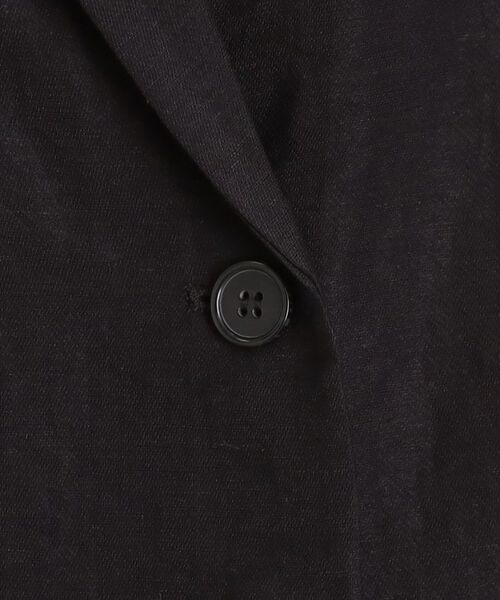 THE SHOP TK / ザ ショップ ティーケー テーラードジャケット | リネン混半袖テーラージャケット【洗える/セットアップ可】 | 詳細9