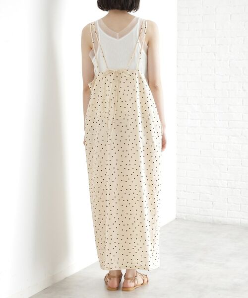 THE SHOP TK / ザ ショップ ティーケー ワンピース | ドット柄キャミワンピース/洗える | 詳細14