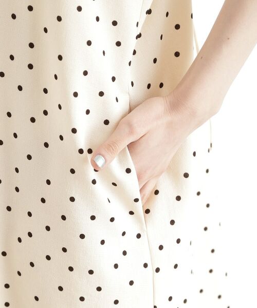 THE SHOP TK / ザ ショップ ティーケー ワンピース | ドット柄キャミワンピース/洗える | 詳細17