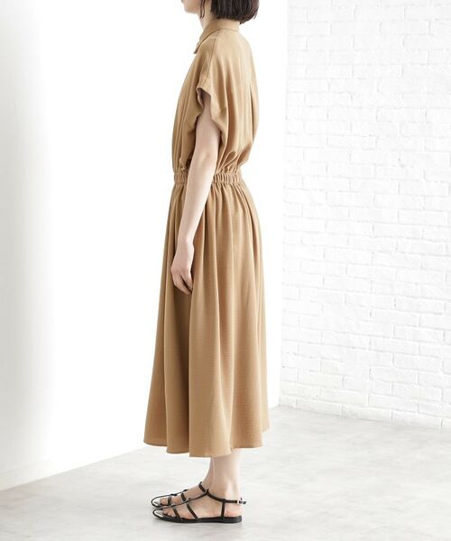THE SHOP TK / ザ ショップ ティーケー ロング・マキシ丈ワンピース | シャツワンピース【防シワ／接触冷感／UV／洗濯機OK】 | 詳細15