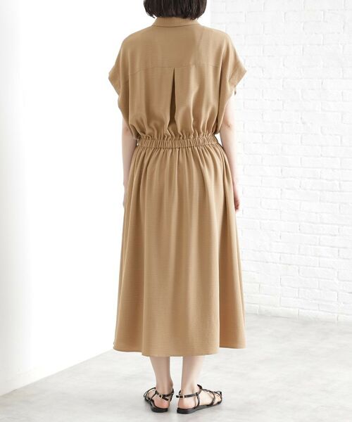 THE SHOP TK / ザ ショップ ティーケー ロング・マキシ丈ワンピース | シャツワンピース【防シワ／接触冷感／UV／洗濯機OK】 | 詳細16