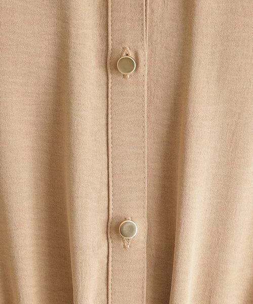 THE SHOP TK / ザ ショップ ティーケー ロング・マキシ丈ワンピース | シャツワンピース【防シワ／接触冷感／UV／洗濯機OK】 | 詳細22