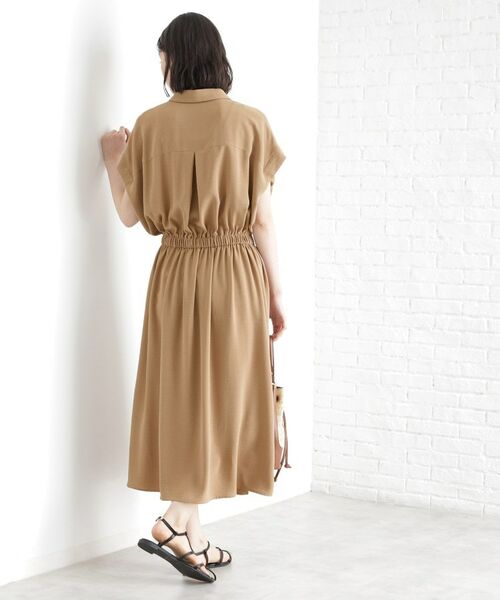 THE SHOP TK / ザ ショップ ティーケー ロング・マキシ丈ワンピース | シャツワンピース【防シワ／接触冷感／UV／洗濯機OK】 | 詳細8