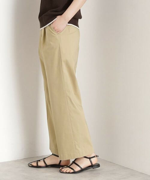 THE SHOP TK / ザ ショップ ティーケー ショート・ハーフ・半端丈パンツ | 【XS-XLサイズ/ラクに穿ける】ハイパーストレッチワイドパンツ/接触冷感/洗える | 詳細11