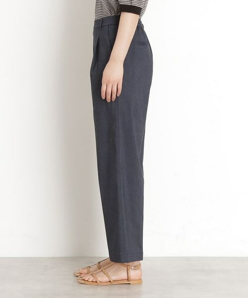 THE SHOP TK / ザ ショップ ティーケー ショート・ハーフ・半端丈パンツ | 【XS-XLサイズ/ラクに穿ける】ハイパーストレッチワイドパンツ/接触冷感/洗える | 詳細20