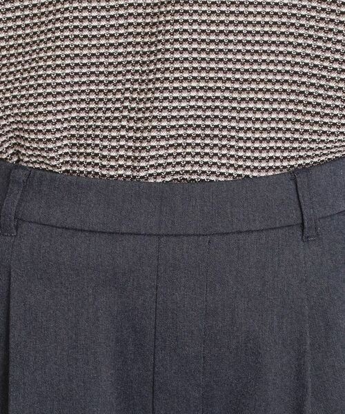 THE SHOP TK / ザ ショップ ティーケー ショート・ハーフ・半端丈パンツ | 【XS-XLサイズ/ラクに穿ける】ハイパーストレッチワイドパンツ/接触冷感/洗える | 詳細22