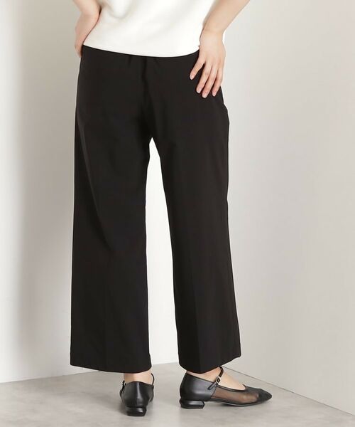 THE SHOP TK / ザ ショップ ティーケー ショート・ハーフ・半端丈パンツ | 【XS-XLサイズ/ラクに穿ける】ハイパーストレッチワイドパンツ/接触冷感/洗える | 詳細8