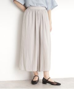 THE SHOP TK / ザ ショップ ティーケー ショート・ハーフ・半端丈パンツ | ギャザースカーチョ【洗える/親子リンク】