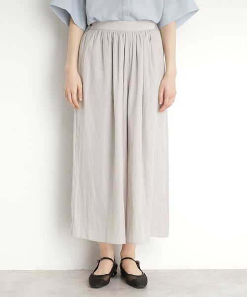 THE SHOP TK / ザ ショップ ティーケー ショート・ハーフ・半端丈パンツ | ギャザースカーチョ【洗える/親子リンク】 | 詳細13