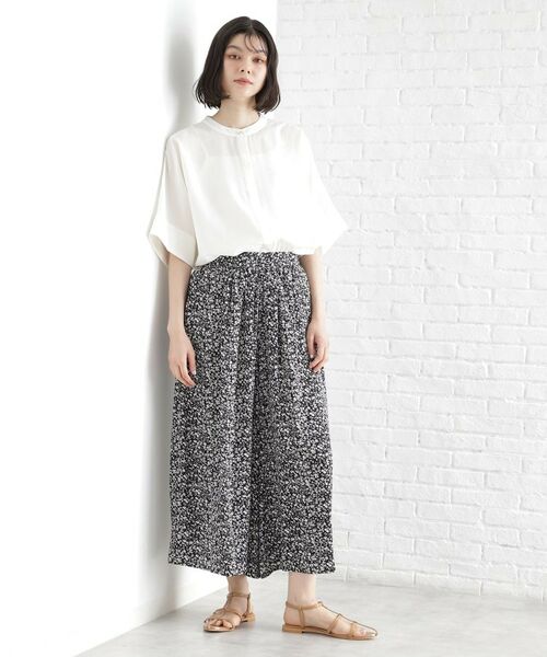 THE SHOP TK / ザ ショップ ティーケー ショート・ハーフ・半端丈パンツ | ギャザースカーチョ【洗える/親子リンク】 | 詳細6