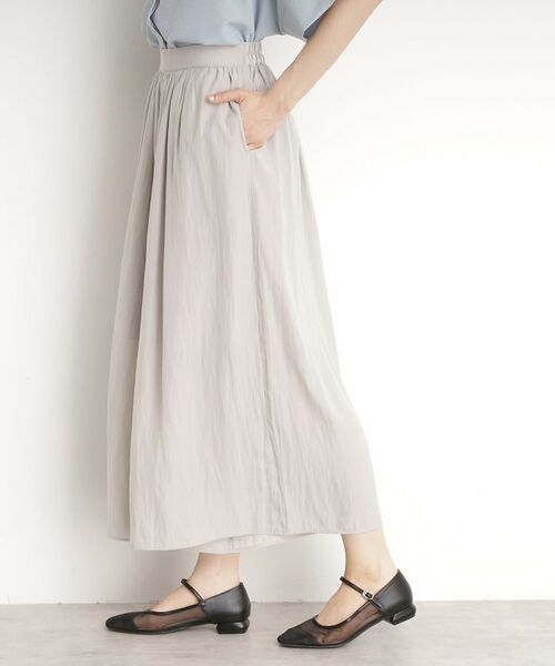 THE SHOP TK / ザ ショップ ティーケー ショート・ハーフ・半端丈パンツ | ギャザースカーチョ【洗える/親子リンク】 | 詳細9