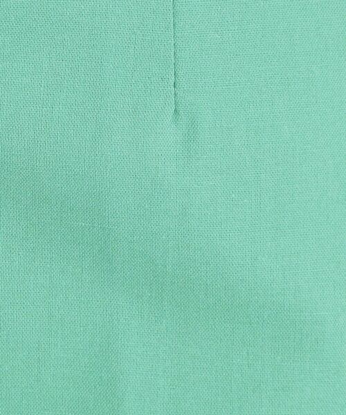 THE SHOP TK / ザ ショップ ティーケー ショート・ハーフ・半端丈パンツ | 麻混ワイドパンツ【洗える】 | 詳細10