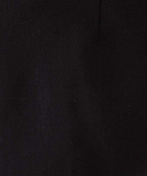 THE SHOP TK / ザ ショップ ティーケー ショート・ハーフ・半端丈パンツ | 麻混ワイドパンツ【洗える】 | 詳細23