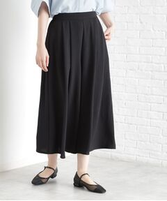 THE SHOP TK / ザ ショップ ティーケー ショート・ハーフ・半端丈パンツ | フレアスカーチョ【防シワ／接触冷感／洗濯機OK/セットアップ可】