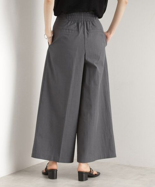 THE SHOP TK / ザ ショップ ティーケー パンツ | ハイウエストタックワイドパンツ【洗える】 | 詳細10