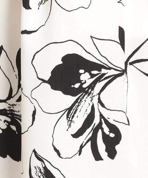 THE SHOP TK / ザ ショップ ティーケー パンツ | フラワープリントイージーパンツ【洗える】 | 詳細11